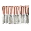 Pink/Lace -Short Kitchen Curtain, Half Window 51 x 23.6