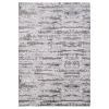 Milano Washable Manhattan Silver Woven Area Rug, 8' x 5'