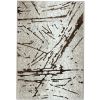 Shifra Luxury Rug in Beige/Gray w/ Bronze Abstract Design, 5x7