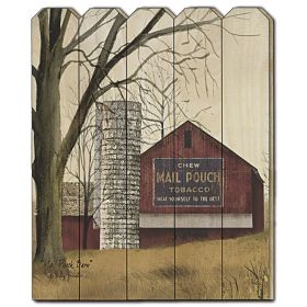 Wood Picket Fence "Mail Pouch Barn" by Billy Jacobs