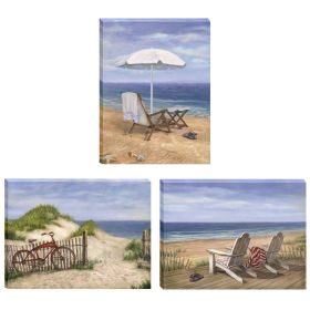 Gallery Wrap Canvas "Sand Beach Designs"  by Opportunities