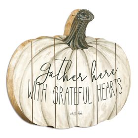 Wooden Pumpkin "Harvest" By Artisan Cindy Jacobs