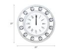 Mirrored ACME Boffa Wall Clock in 97405