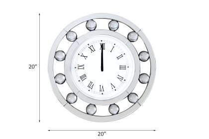 Mirrored ACME Boffa Wall Clock in 97405