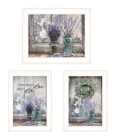 White Framed "Abundance of Beauty Collection"  By Lori Deiter