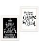 White "Clean/Shower Together" by Fearfully Made Creations
