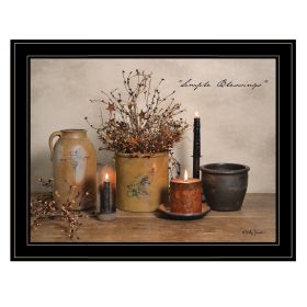 Black Frame Trendy Decor 4U "Simple Blessings" , Billy Jacobs