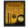 Black Framed "Time" By Billy Jacobs, Ready To Hang