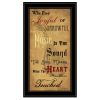 Black Framed "Sound of the Soul" by Billy Jacobs