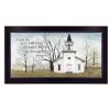Black Framed "I Can Do All Things" By Billy Jacobs