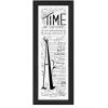 Black Framed "Time for Everything" By Deb Strain