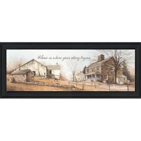 Black Framed "Your Story" By John Rossini, Framed Poster
