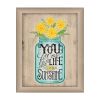 Beige Framed "Sunshine" By Deb Strain, Printed Wall Art
