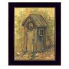 Black Framed "Reading Room" By Gail Eads, Ready To Hang