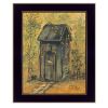 Black Framed "Thinking Room" By Gail Eads, Printed Wall Art
