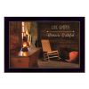 Black Framed "Live Simply" By Lori Deiter, Ready To Hang