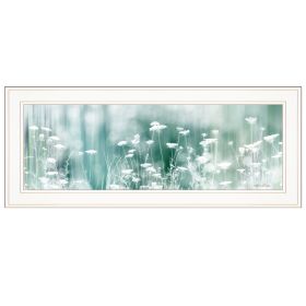 White Framed "Dreamy Meadow" by Lori Deiter