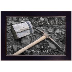 Black Frame "Coal Mining" by Lori Deiter