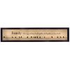 Black Framed "Family - Together We Have It All" by Lori Deiter