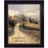 Black Framed "Country Road Take Me Home" by Lori Deiter