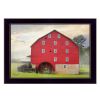 Black Framed "Willow Grove Mill" By Lori Deiter, Ready To Hang