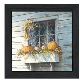Black Framed "Window Dressing" By John Rossini, Wall Art