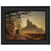 Black Framed "Sunday Morning" By Lori Deiter, Ready To Hang