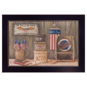 Black Framed "Sweet Land of Liberty" By Pam Britton