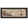 Black Framed "Antique Toys" By Pam Britton