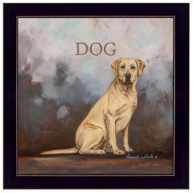 Black Framed "Dakota the Dog" by Bonnie Mohr