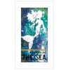 White Framed "Under the Sea" by Cindy Jacobs, Ready to Hang
