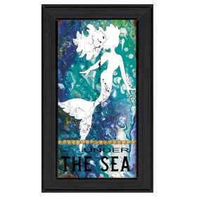 Black Framed "Under the Sea" by Cindy Jacobs, Ready to Hang