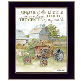 Black Frame "Center of My World" by Cindy Jacobs