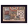 Black Framed "God Bless America" By Pam Britton