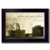 Black Frame "Live, Laugh and Love" By Billy Jacobs