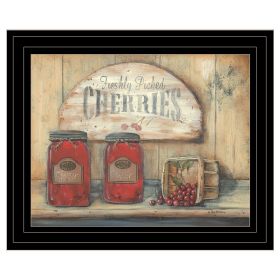 Black Framed "CHERRY JAM" by Pam Britton