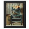 Black Framed "This Old Chair" By Susan Boyer, Ready To Hang
