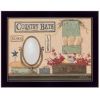 Black Framed "Country Bath" By Pam Britton