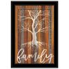 Black Framed "Family Roots" by Marla Rae