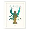 White Framed "It's All Good at the Beach" By Marla Rae, Wall Art