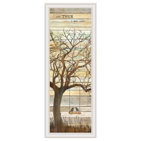 White Framed "And then I met You" by Marla Rae
