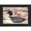 Black Framed "Rustic Retreat" By Linda Spivey
