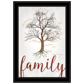White Framed "Family Tree" by Marla Rae