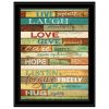 Black Frame "Live Joyfully" by Marla Rae