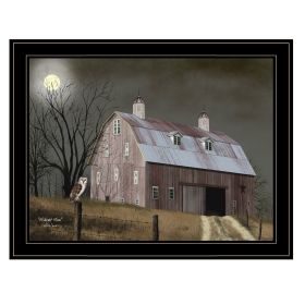 Black Framed Trendy Decor 4U "Midnight Moon", by Billy Jacobs
