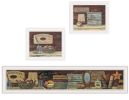 White Framed "COUNTRY BATH 1"  by Pam Britten