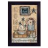 Black Framed "Friends by" by Mary Ann June, Ready to Hang