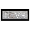 Black Framed "Love - Do Everything in Love" by Marla Rae