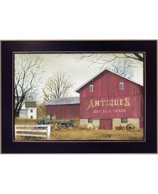 Black Framed "Antique Barn" By Billy Jacobs