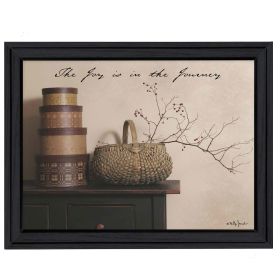 Black Framed "The Joy is the Journey" By Billy Jacobs